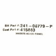 thumbnail image 7 of Cobalt Boat Breaker Panel 415883 | 230VAC 12VDC 50 Hz 241-06779-P, 7 of 7