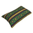 thumbnail image 3 of Kll Carnival Mardi Gras Pillow Covers Envelope Closure,Super Soft And Cozy Fuzzy Fleece Pillow Case Cover 14"X20", 3 of 8