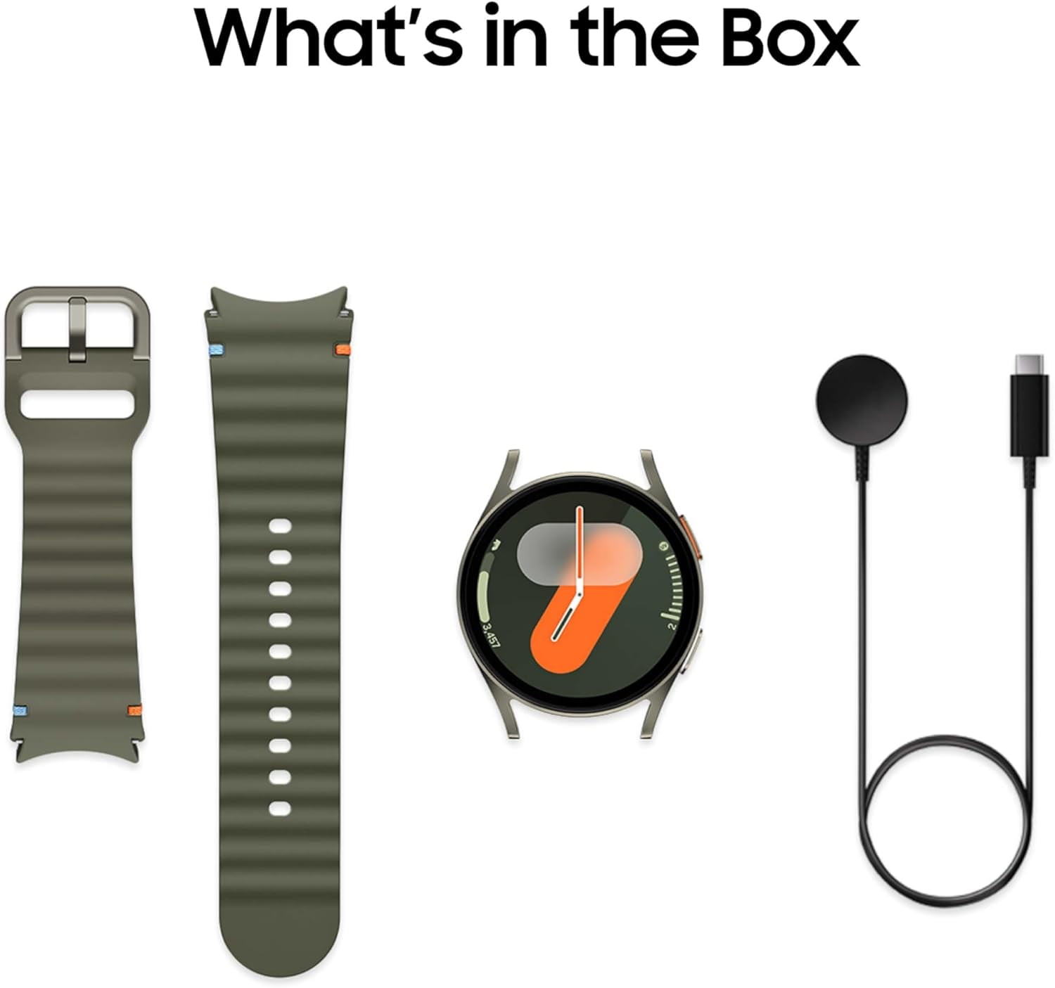 Open Box Samsung Galaxy Watch7 40mm with Galaxy AI GPS Bluetooth Smartwatch Internatinal Version Green
