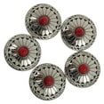 thumbnail image 3 of 2x 5x Metal Round Studs Buttons Snap Fasteners Jacket Crafts Buttons 30mm, 3 of 10