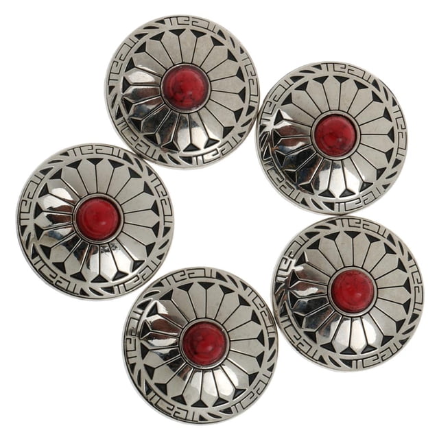 5 juegos DIY costura decoración de metal broche de presión botón 30 mm los 6 colores 2 Hugo Botones