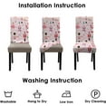 thumbnail image 3 of Christmas Chair Covers Set of 4, Nutcracker Chairs Slipcover for Dining Room, Removable Washable Breathable Cover in The Kitchen Restaurant Holiday Decor, 3 of 6