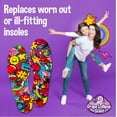 thumbnail image 5 of Silly Feet Kids Insoles - Replacement Shoe Inserts for Children, 2 Pairs, 5 of 8