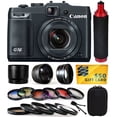 thumbnail image 1 of Canon PowerShot G16 Digital Camera - Enthusiast Lens & Filters Bundle - 8406B001, 1 of 5