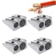 thumbnail image 1 of Sacapuntas de mano, Sacapuntas manual, Sacapuntas de metal, Sacapuntas de 2 orificios (4PCS), 1 of 5