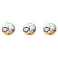 thumbnail image 3 of Paquete de 3 piezas de botones de para piezas de reparación de instrumentos musicales de latón de trompeta / 色 贝 Yuyangstore  Botones de trompeta, 3 of 5