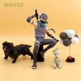 thumbnail image 2 of MAYSHOWN Decoración de coche Figura de Naruto Estatua de PVC Ninja Modelo de Naruto Kakashi Juguetes Perro de pelea francés Regalo Acción Muñeca de colección Figura de acción huangjie unisex, 2 of 2