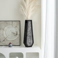 thumbnail image 4 of SHYFOY 24" Black Floor Vase Crushed Diamond Tall Vases Decorative Flower Vase for Office Home Decor, 4 of 9
