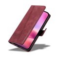 thumbnail image 5 of Allytechgroup Wallet Case for iPhone 16, Built-in Credit Card Slot & Lanyard RFID Blocking PU Leather Flip Case Shockproof Full Body Protective Cover for iPhone 16, Winered, 5 of 9