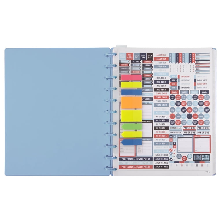 2024-2025 TUL® Discbound Monthly Teacher Planner, Letter Size