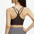 thumbnail image 6 of Women's Built-In Bra Yoga Crop Top - Comfortable Stretchy Active & Casual Wear, 6 of 6