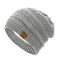 thumbnail image 1 of Women Winter Knitted Beanie with Inner Lining Chunky Knit, 1 of 1