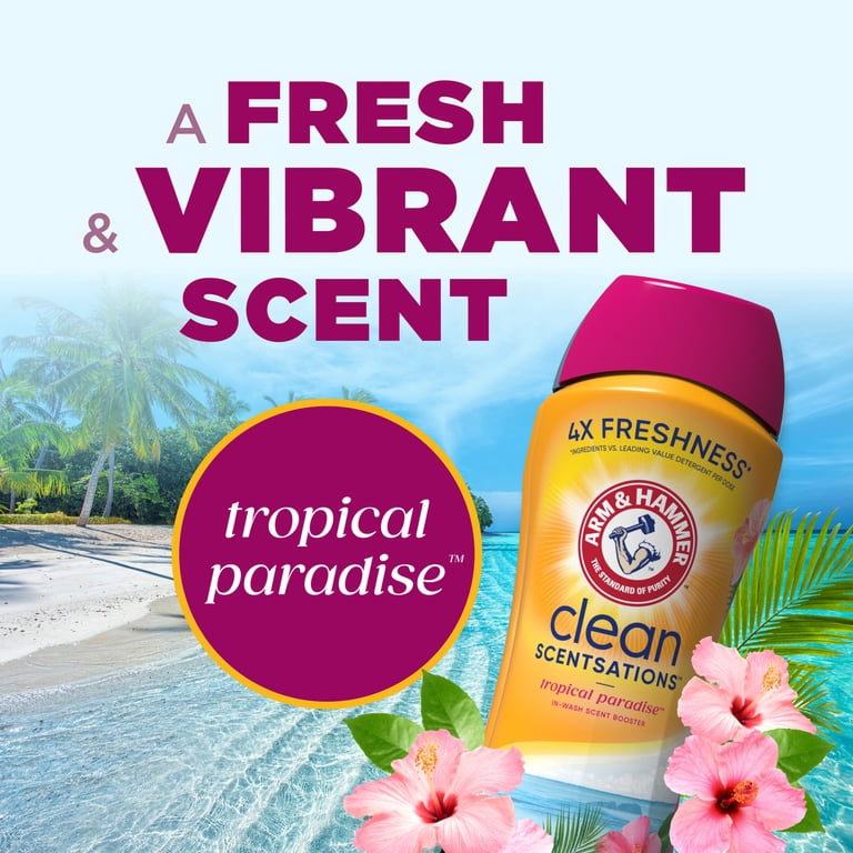 Arm & Hammer Clean Scentsations Tropical Paradise Scent Booster, 45 Oz photo 5
