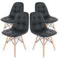thumbnail image 1 of Juego De Sillas Estilo Eames Negro Mirel GN-PUEC01, 1 of 8
