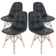 thumbnail image 1 of Juego De Sillas Estilo Eames Negro Mirel GN-PUEC01, 1 of 8
