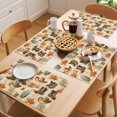 thumbnail image 5 of Western Cowboy Placemats Set of 12 Vintage Brown Desert Botanical Place Mats Indoor Wipeable Table Mats Washable Cloth Dining Table Placemats for Kitchen Holiday Party Home Decor 13x19 Inch, 5 of 9