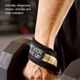 thumbnail image 2 of Maoww Accessoires de Musculation pour Gym, Sangles de Musculation avec Rembourrage, Noir avec Jaune, 2 of 6
