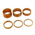 thumbnail image 4 of Espaciador de auriculares para bicicleta de montaña, herramientas para bicicleta, anillos para auriculares para vástago de bicicleta de 28,6mm, 6 uds. Oro, 4 of 8