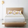 thumbnail image 6 of Yayeee Pillowcase King Size Set of 2 Satin Wrinkle Resistant Pillow Case, Beach Crab, 6 of 7