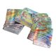 thumbnail image 3 of Tarjeta de papel de juego de anime, 100 piezas de juego de cartas de papel de aluminio, diseño aerodinámico, 3 of 8