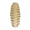 thumbnail image 1 of 6 Light Wall Sconce with Gold Leaf Finish, 1 of 6