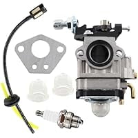 Carburetor Compatible with Harbor Freight Predator 52cc Earth Auger Models 56257 57341, Stable Idle Performance for Ground Drilling and Property Maintenance