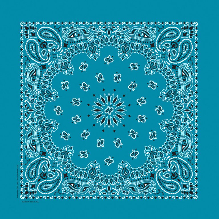 Hav A Hank Paisley Bandanna 22 X 22 Walmart Com