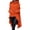 Saffron, variant on WTOBBY Women's Loose Comfortable High Neck Long Sleeve Solid Color Long Hoodie Top, Casual Oversized Pullover Sweatshirt for Everyday,Army Green L