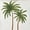 Twin Palms - 20" x 20", variant on STUDIOCHIC Home Summer Brights Indoor/Outdoor Decorative Pillow