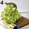 thumbnail image 2 of Opolski 1 Bouquet Faux Artificial Silk Flower Hydrangea Leaves Wedding Party Decor Craft, 2 of 3