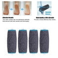 thumbnail image 3 of Extra Coarse Velvet Smooth Replacement Rollers Heads Compatible Foot File Refills Pedicure Hard Skin Remover Rollers, 3 of 5