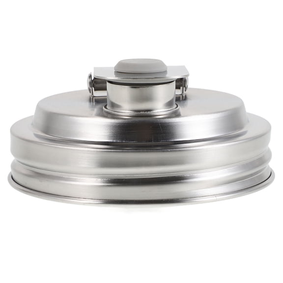 GAXIRE Leak-Proof Airtight Jar Lid Seal Cap for Food Storage, 1 Piece, 3.5 x 3.5 x 1.6 Inches, and Secure