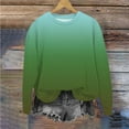 thumbnail image 4 of Girls Sweatshirts Pullover Tops, Ombre Color Crewneck Sweatshirts for Teen Girl Boy, Cute Kids Long Sleeve Blouse, 1-14Y, 4 of 7