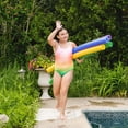 thumbnail image 4 of Big Joe Swim Noodle 18 Pack Pool Noodles, Red, Blue, Green, Purple, Yellow Foam, 4.5 feet, 55"L x 3.25"W x 3.25"H each, 4 of 6