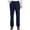 a#158Dark Blue744, variant on CAIVO Men's Jeans High Waist Elasticated Waist Loose Stretch Casual Style Denim Trousers Solid Color Daily Slacks Relaxed Fit