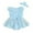Blue, variant on Baby Girl Romper Baby Girl Summer Clothes Infant Stripe Romper Dress Newborn Sleeveless Tutu Dresses Toddler Cute Outfit,3-6 Months White