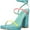 Blue Multicolor, variant on Marc Fisher Women's Acres Heeled Sandal, Blue Multicolor, 9.5