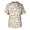 White, variant on Halloween Scrub Tops for Men V Neck Short Sleeve Bat Pumpkin Print Tees Easy Care Breathable Comfort Medical Scrubs, M