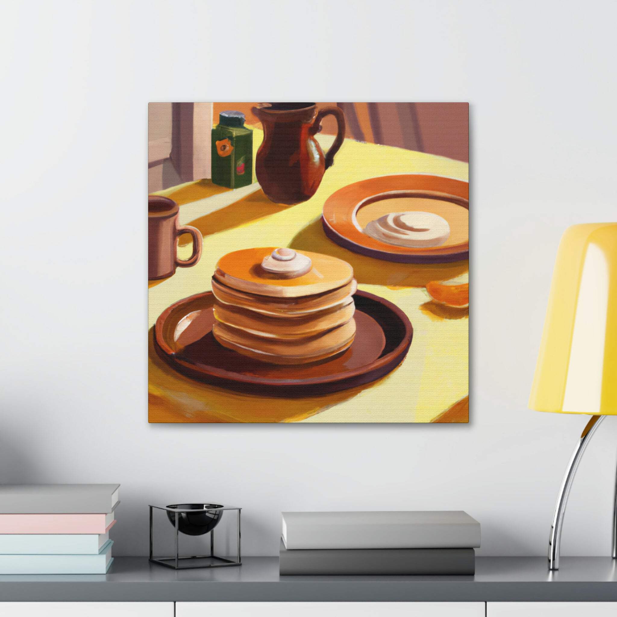 Pancakes in Neoclassicism - Canvas