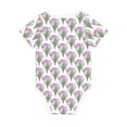 thumbnail image 5 of Balery Tulips Flowers Pattern Baby Climbing Clothes Infant Bodysuit Cute Infant Bodysuit Baby Romper-18 Months, 5 of 7