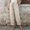 Beige, variant on Casual Summer Everyday Harem Lantern Pants, Women Elastic Drawstring Waist Side Pocket Soft Breathable Loose Office Daily Summer Casual Trousers, Pink S