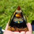 thumbnail image 2 of 1pcs Crystal Obsidian Ornament Ornament para Adultos de Mujeres de Yoga - Estilo D Sunnimix Pirámide de cristal, 2 of 8