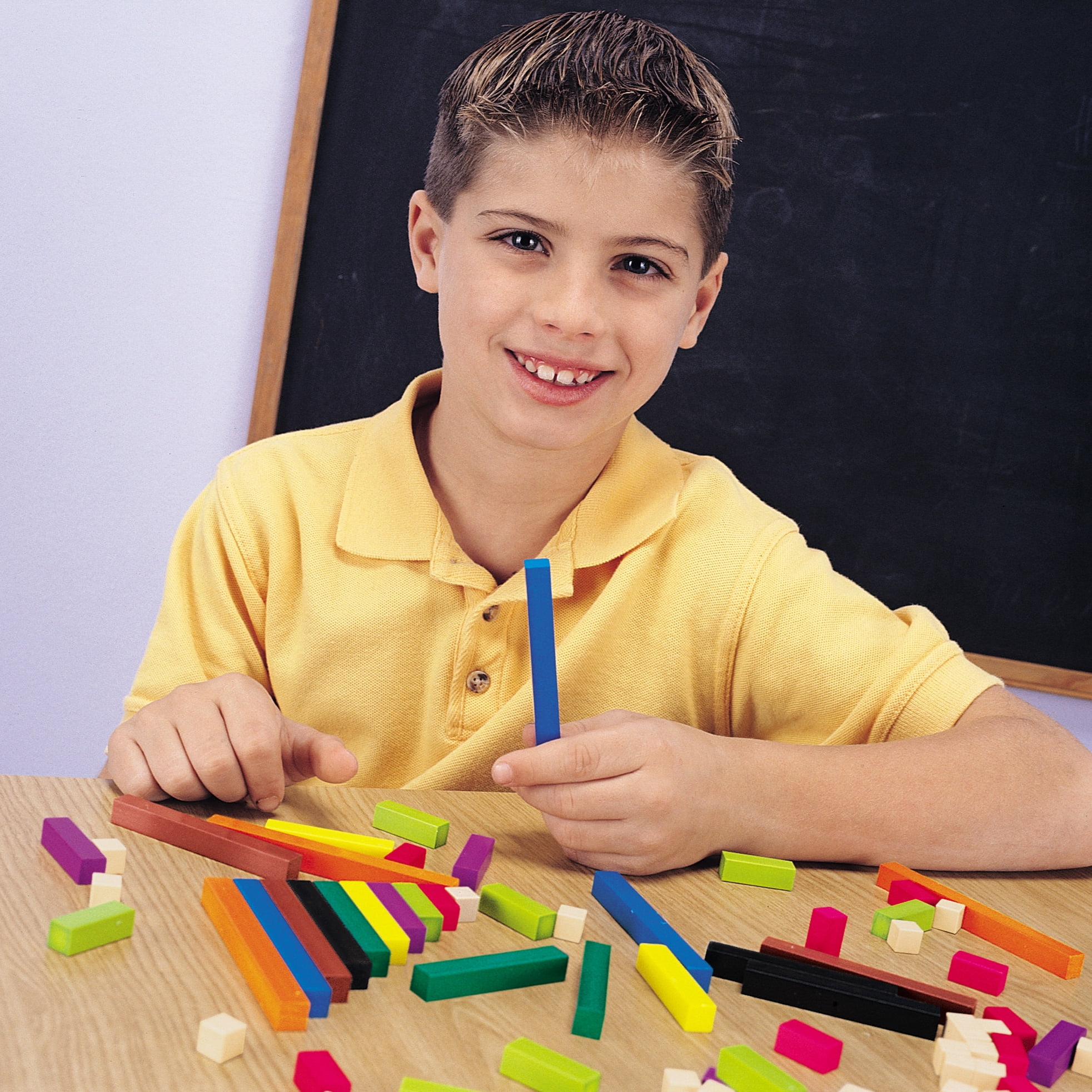 Learning Resources Cuisenaire Rods Multi-Pack: Plastic Rods, Math Manipulatives, Ages 4+