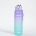 thumbnail image 3 of D-GROEE 750ml Sports Water Bottles,Portable Wide Mouth Bottle Leakproof Plastic Space Cup Travel Mugs with Straw for Outdoor Sports, 3 of 8