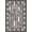 Gray, Pattern 1, variant on ODIKA 4'x6' Gray Beige Geometric Charcoal Design Washable Area Rug Modern Abstract Pattern with Bold Borders for Bedroom, Reading Nook, Pet Friendly & Non-Shedding