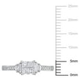 thumbnail image 2 of Everly Women's Diamond 14K White Gold Engagement Ring, 2 of 7