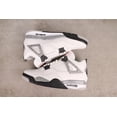 thumbnail image 3 of (2025) Fashion AJ4 Retro White Cement Unisex Basketball Shoes Sneakers, 3 of 6