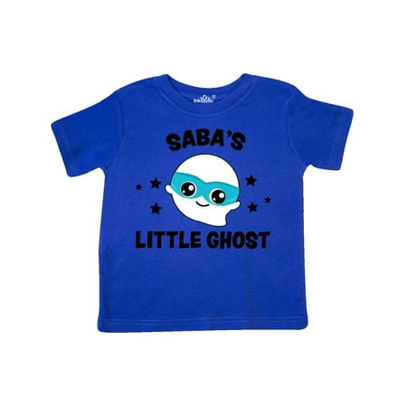 

Inktastic Cute Saba s Little Ghost with Stars Gift Toddler Boy or Toddler Girl T-Shirt