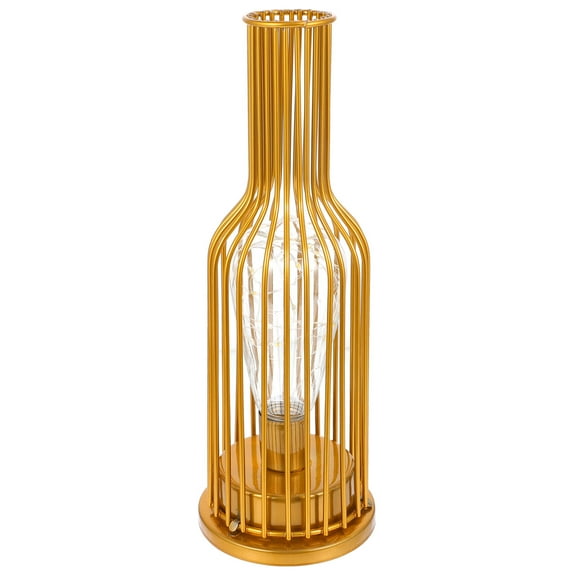 Nightstand Light Cordless Desk Lamp LED Iron Desktop Decoration Retro