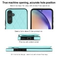 thumbnail image 6 of for Samsung Galaxy A35 Wallet Case with Card Holder RFID Blocking,Dimaond Patterned Elegent PU Leather,Double Back Flip Kickstand Magnetic Clasp Durable Shockproof Cover,Mint, 6 of 7